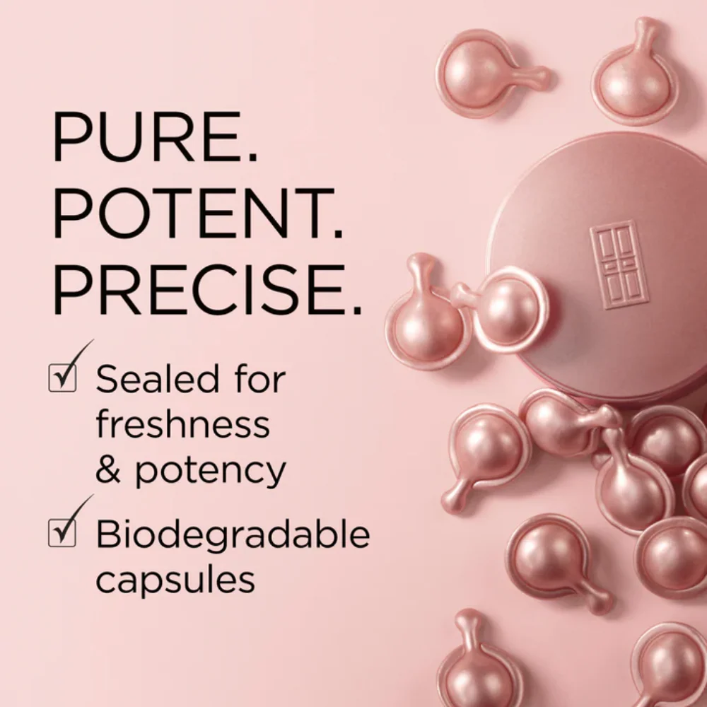 Elizabeth Arden Retinol + HPR Rapid Skin Renewing Ceramide Serum 30 Capsules - Image 2