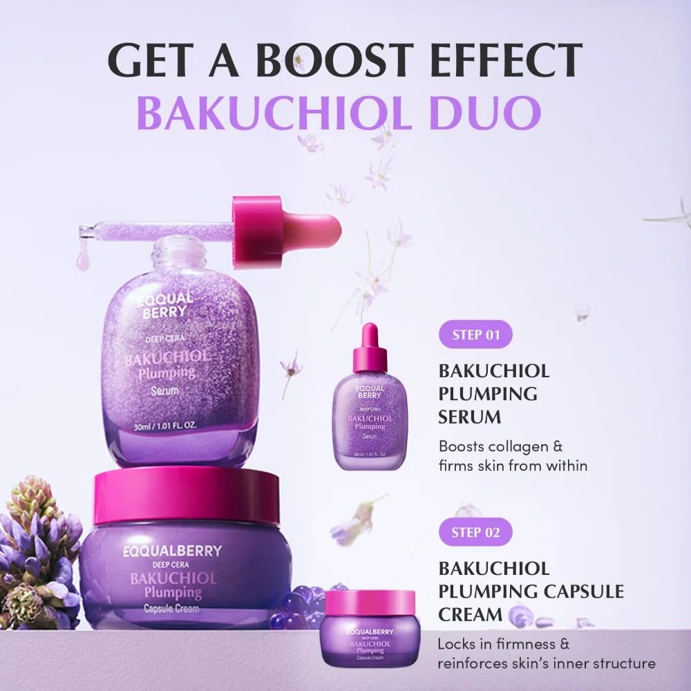 Eqqualberry Deep Cera Bakuchiol Plumping Capsule Cream 50ml - Image 8