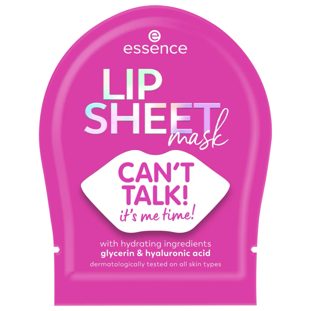 Essence Can't Talk! It's Me Time Lip Sheet Mask x1