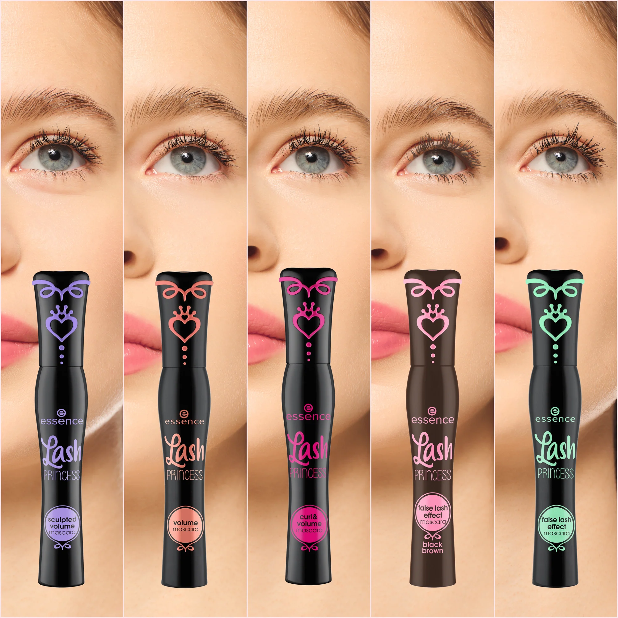 Essence Lash Princess False Lash Effect Mascara Black/Brown 12ml - Image 3