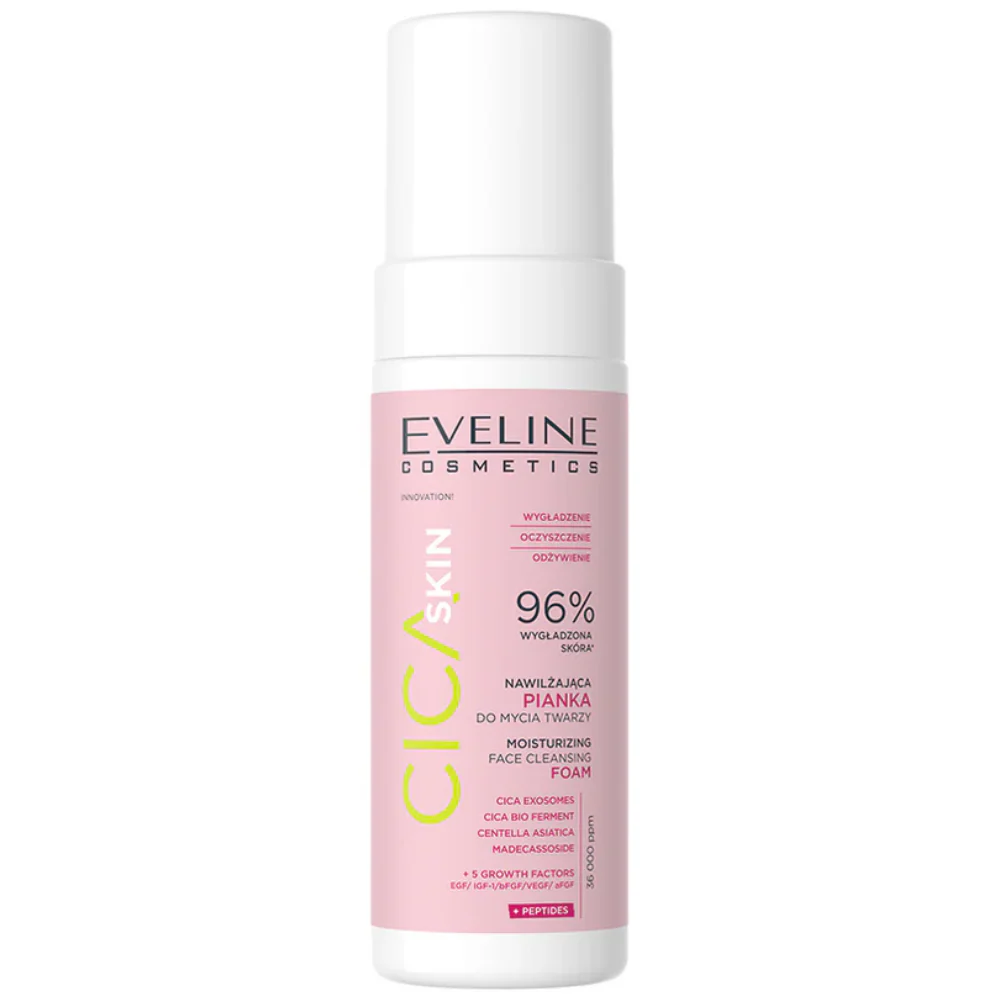 Eveline Cosmetics Cica Skin Moisturising Face Cleansing Foam 150ml