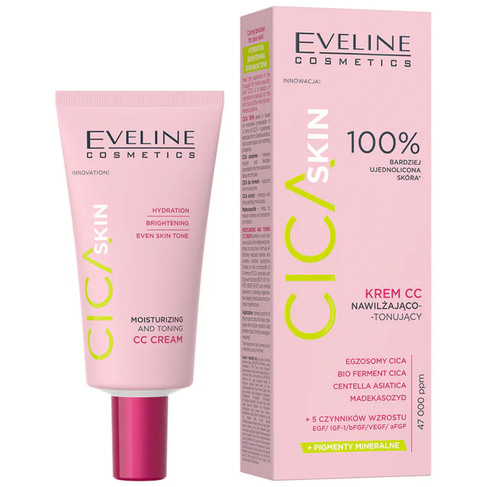 Eveline Cosmetics Cica Skin Moisturising & Toning CC Cream 30ml