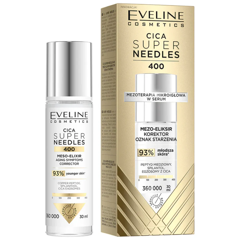 Eveline Cosmetics Cica Super Needles 400 Meso-Elixir Ageing Symptoms Corrector 30ml
