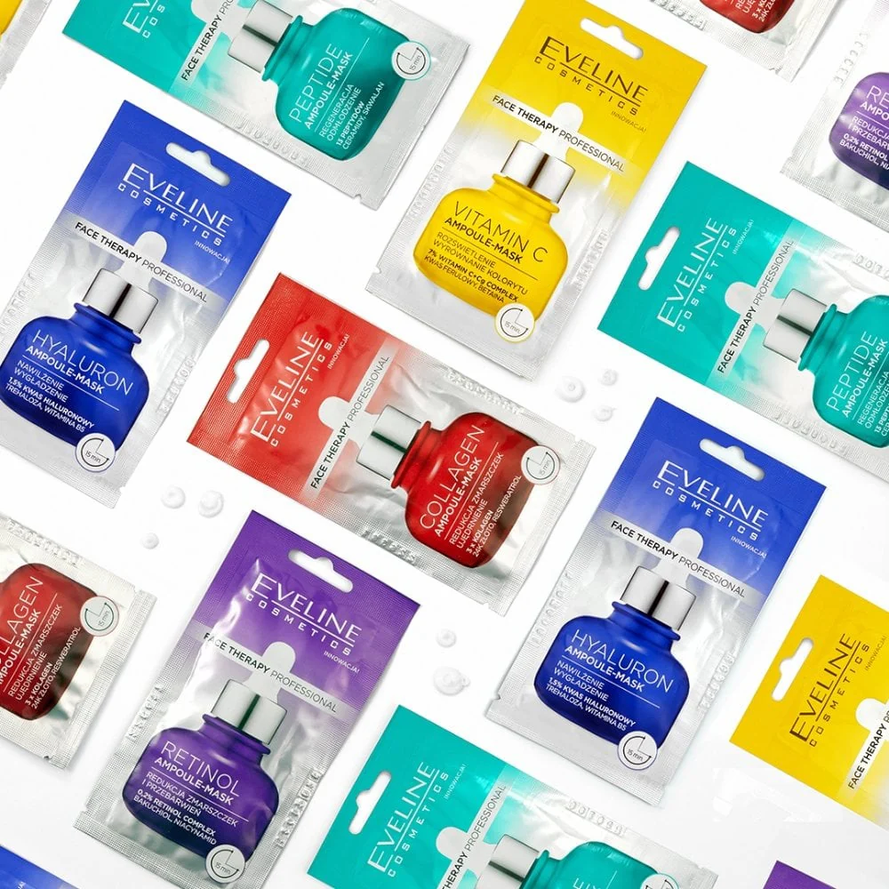Eveline Cosmetics Face Therapy Professional Peptide Ampoule-Mask 8ml - Image 2