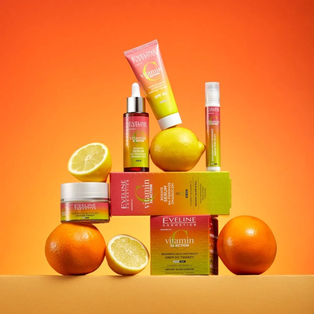 Eveline Cosmetics Vitamin C 3x Action Illuminating Face Cream 50ml - Image 2
