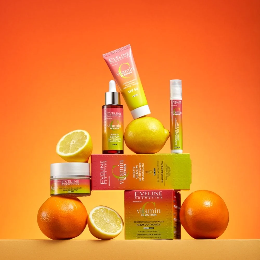 Eveline Cosmetics Vitamin C 3x Action Rich Serum 30ml - Image 3