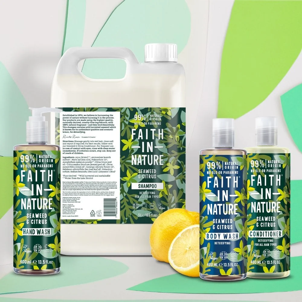 Faith In Nature Seaweed & Citrus Body Wash 5000ml - Image 3
