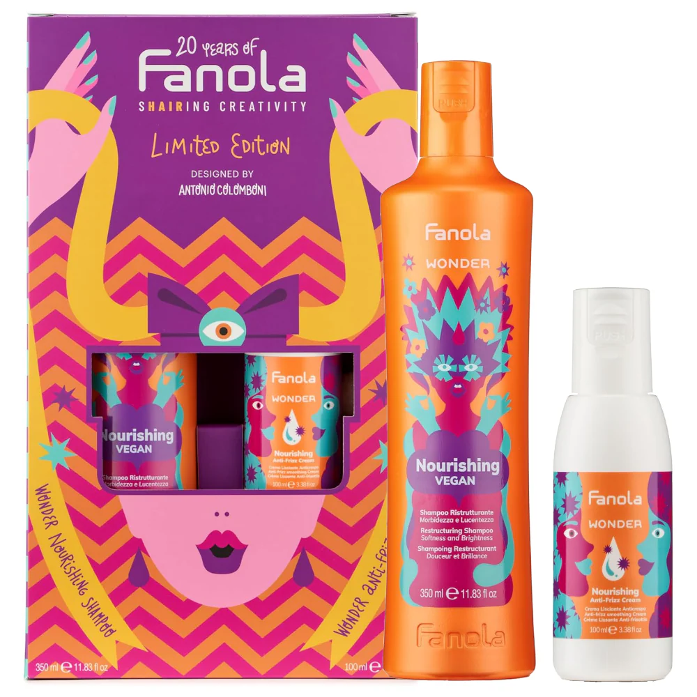 Fanola Wonder No Yellow Shampoo & Mask Duo Set