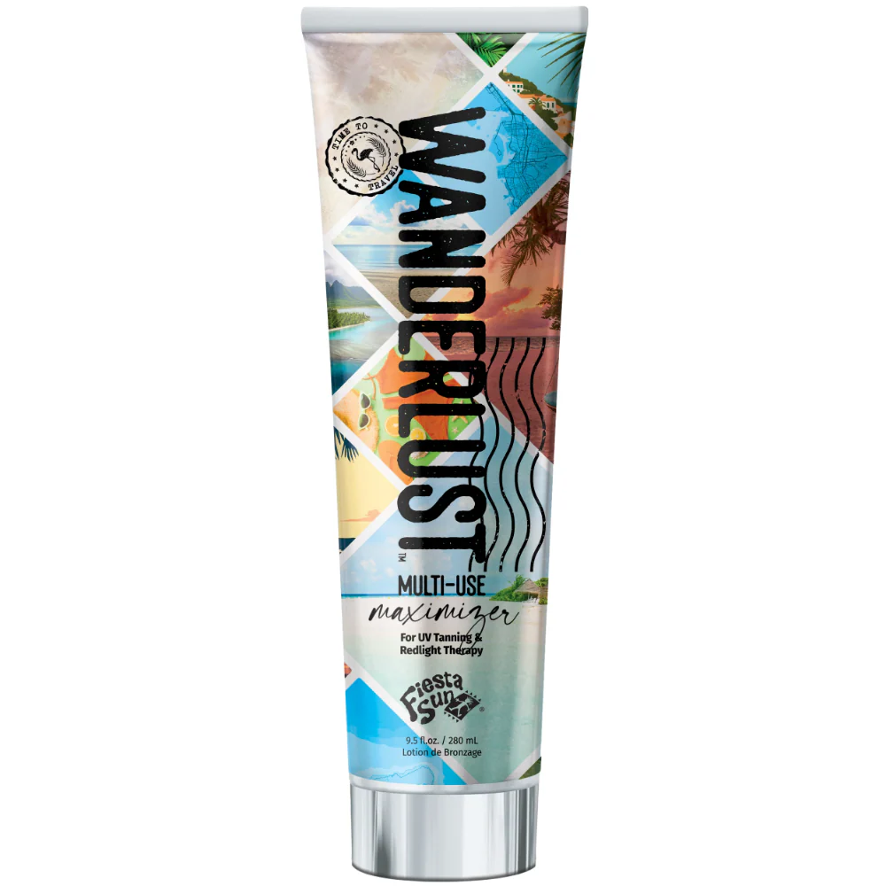 Fiesta Sun Wanderlust Multi-Use Maximiser UV & Red Light Tanning Accelerator Lotion 280ml