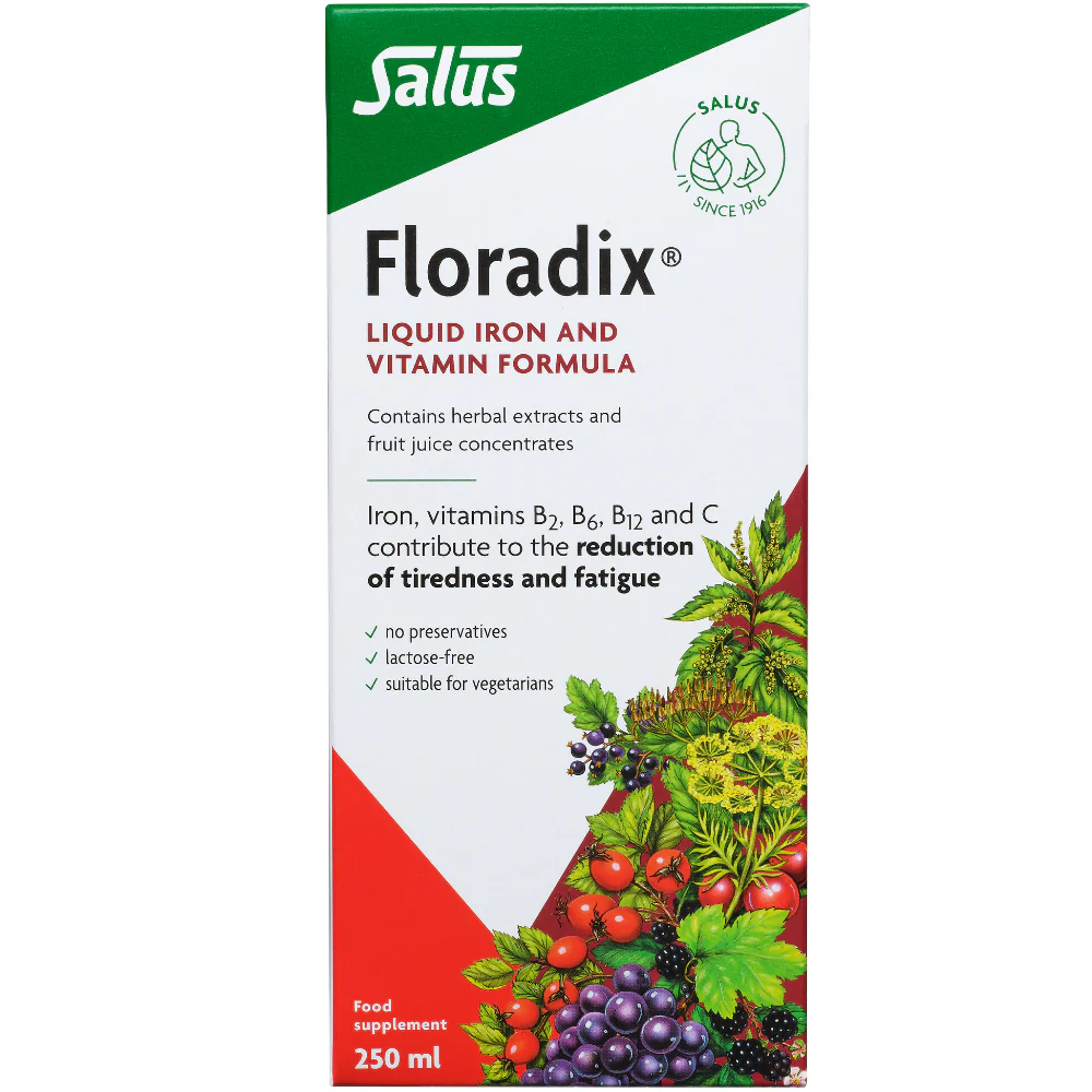 Floradix Floravital Liquid Iron and Vitamin Formula 250ml