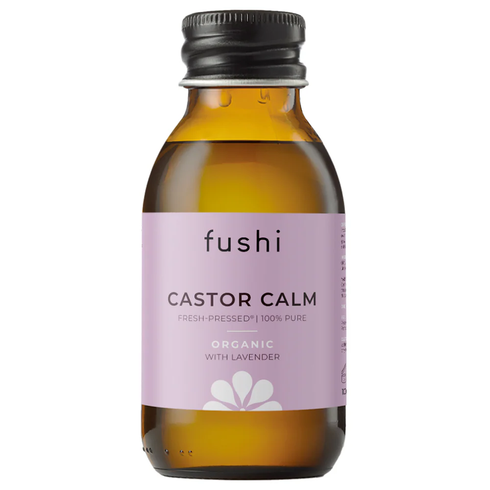 Fushi Organic Fresh-Pressed Castor Calm Oil With Lavender 100ml