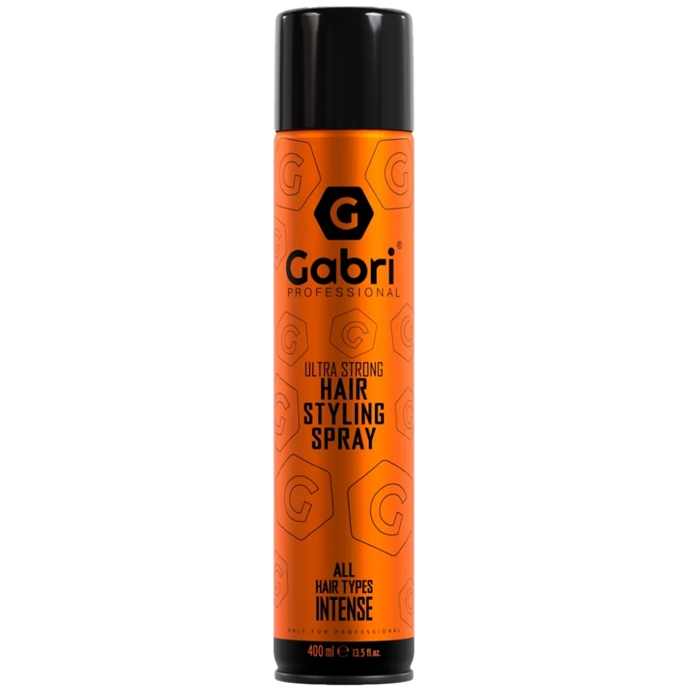 Gabri Professional Ultra Strong Intense Hair Styling Hairspray 400ml