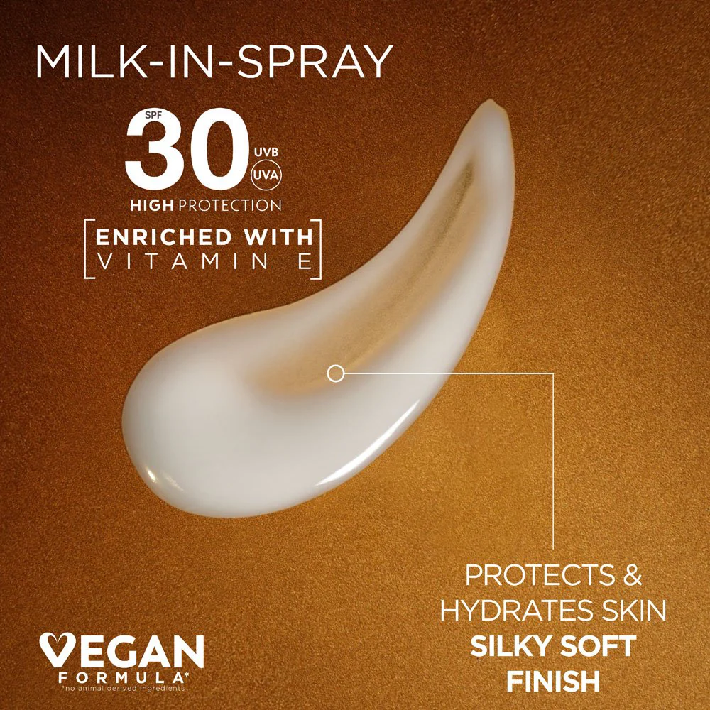 Garnier Ambre Solaire Ideal Bronze Milk-In-Spray SPF30 150ml - Image 4