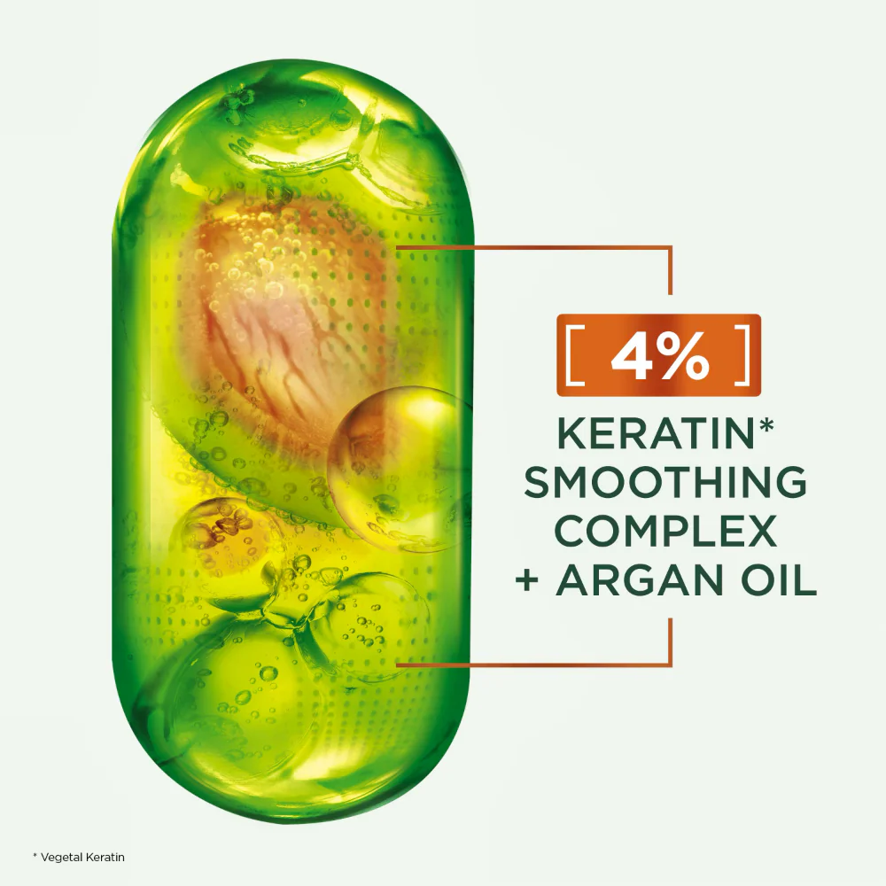 Garnier Fructis Keratin Sleek No. 1 Shampoo 200ml - Image 3