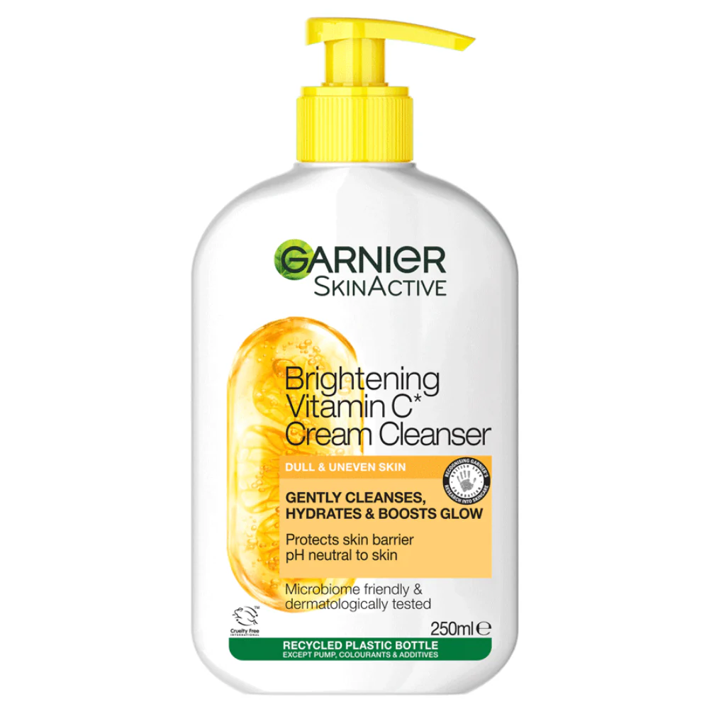 Garnier Skin Active Vitamin C* Brightening Cream Cleanser 250ml