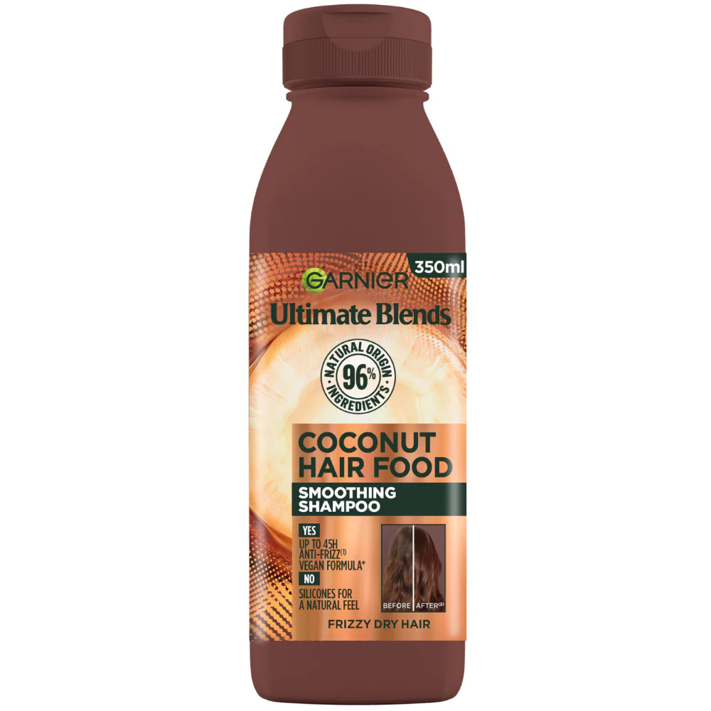Garnier Ultimate Blends Coconut Oil & Cocoa Butter Smoothing Shampoo 350ml