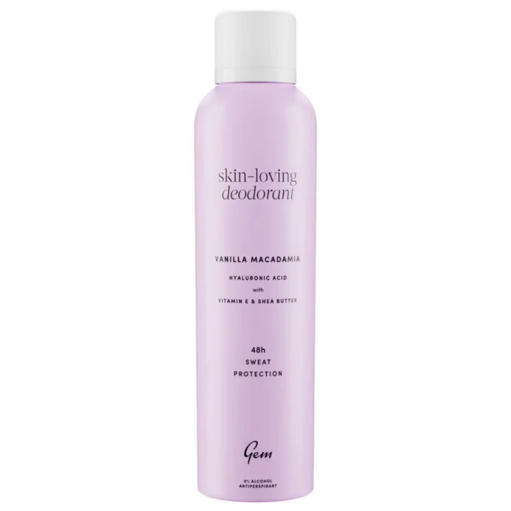 Gem Skin Loving Deodorant Spray Vanilla Macadamia 200ml