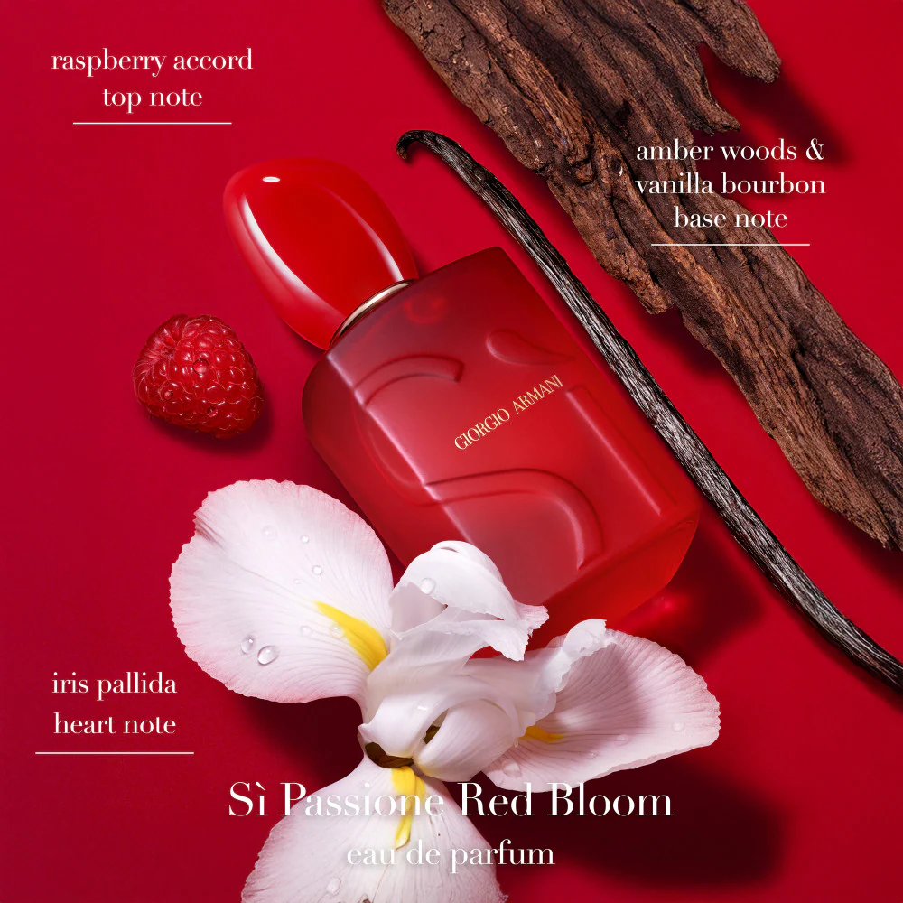 Giorgio Armani Si Passione Red Bloom Eau De Parfum 50ml - Image 3