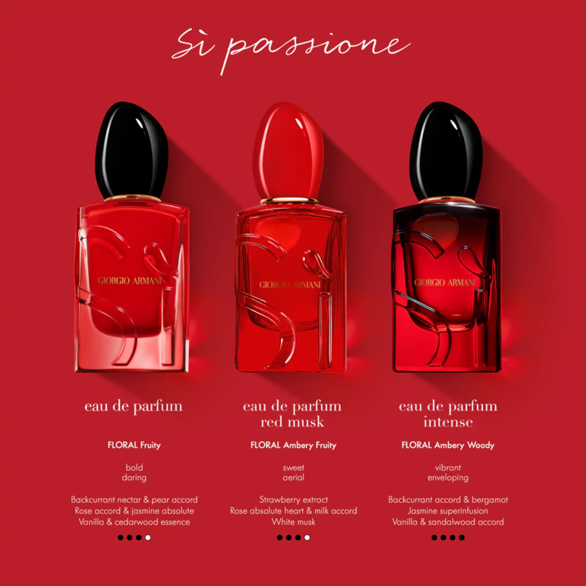 Giorgio Armani Si Passione Red Musk Eau De Parfum 50ml - Image 4