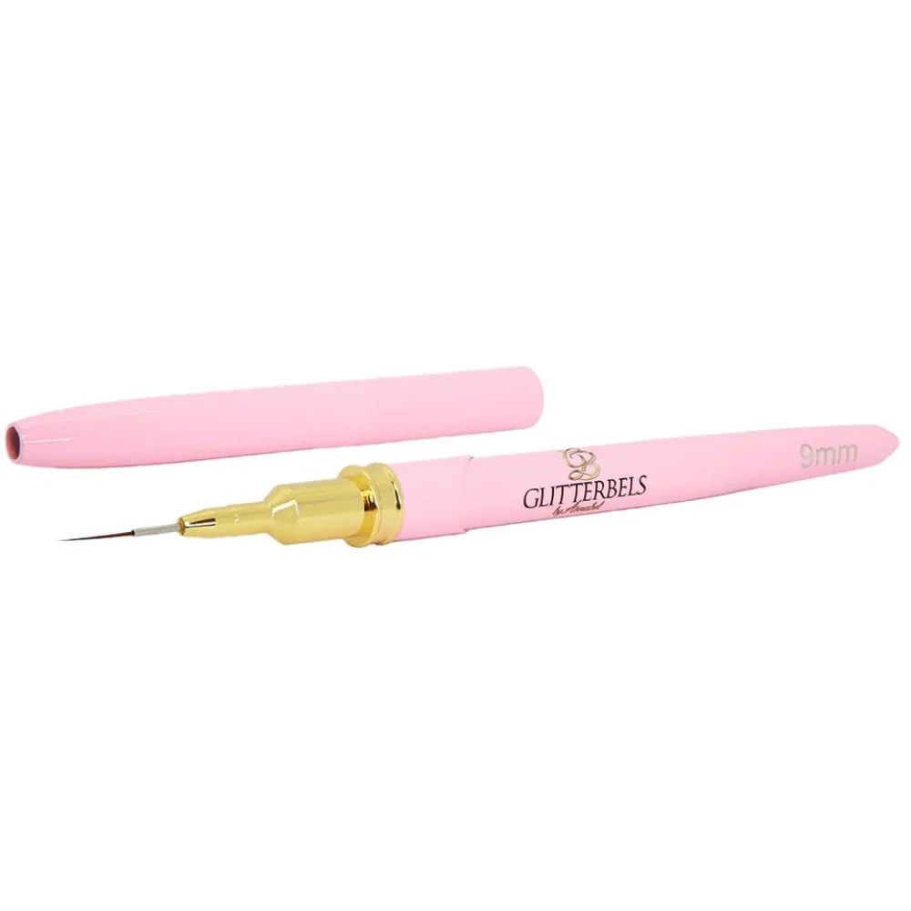 Glitterbels 9mm Gel Liner Detail Brush