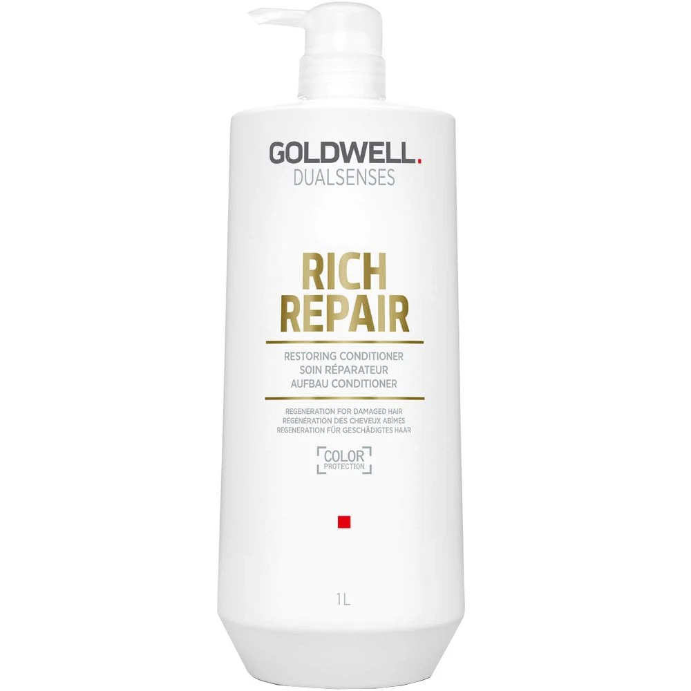 Goldwell DualSenses Rich Repair Restoring Conditioner for Damaged Hair 1000ml