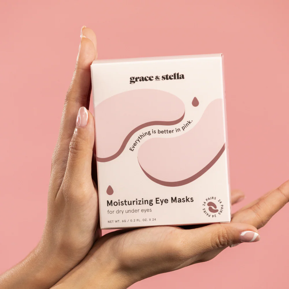 Grace & Stella Moisturising Pink Under Eye Masks Pack of 48 - Image 4