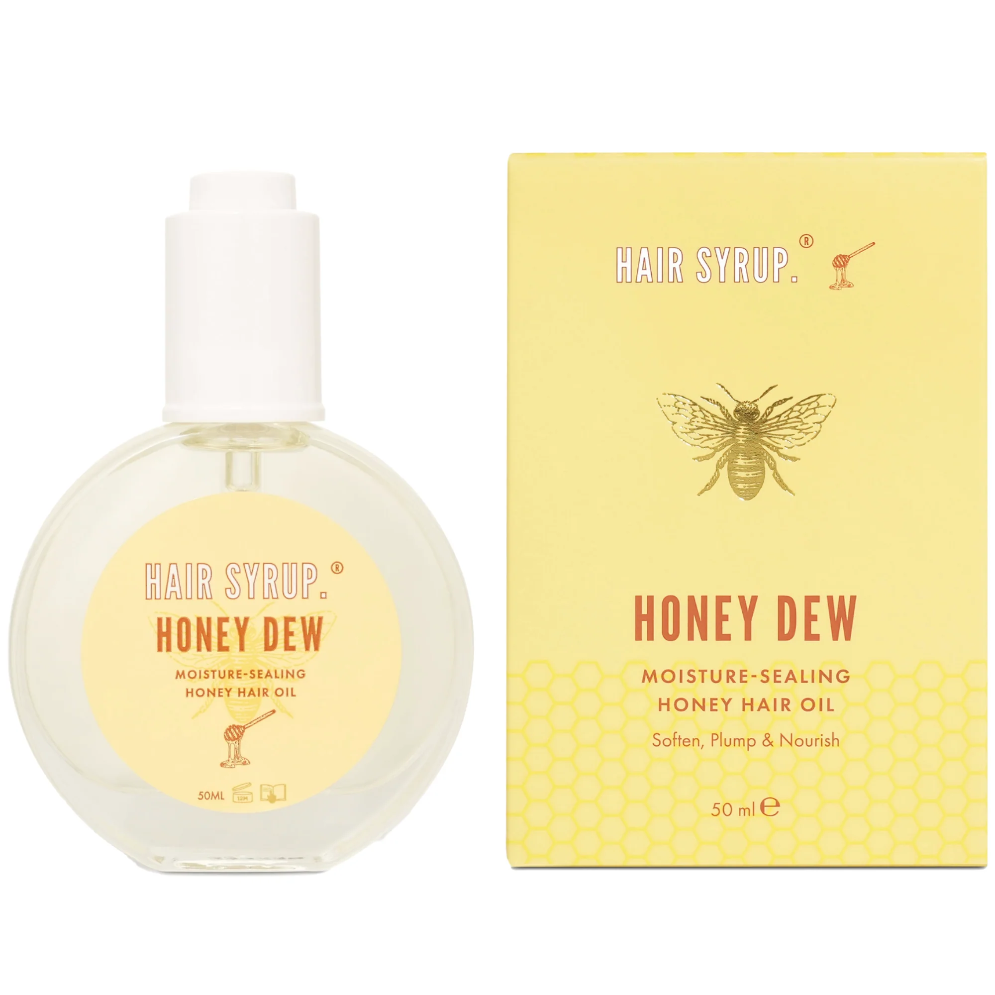 Hair Syrup Honey Dew Moisture-Sealing Honey Hair Oil 50ml