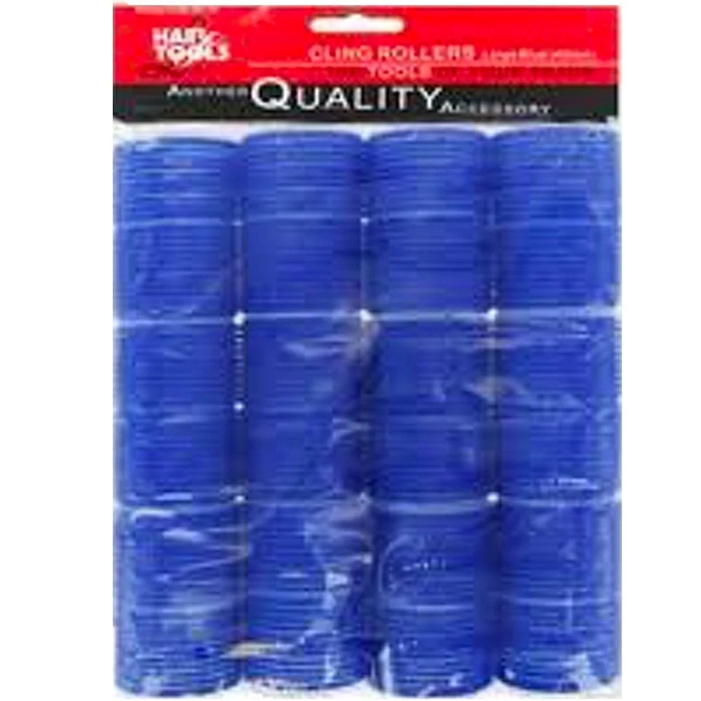 Hair Tools Cling Rollers Dark Blue 40mm x 12