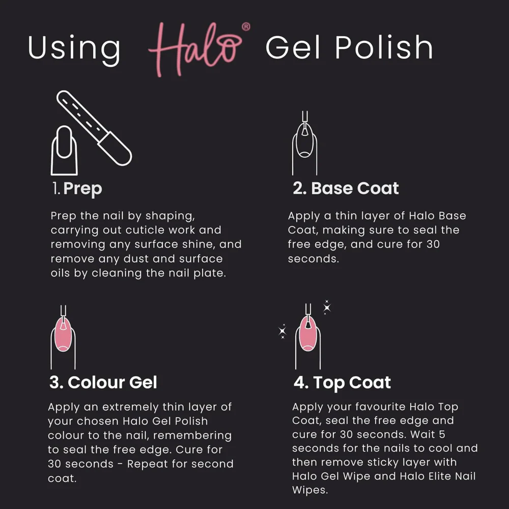 Halo A-List Gel Polish 8ml - Image 4