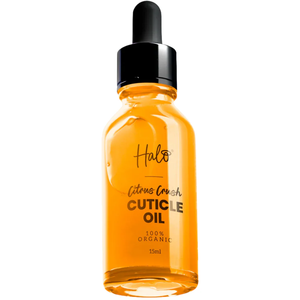 Halo Citrus Crush Cuticle Oil with Jojoba Oil for Dry Cuticles 15ml