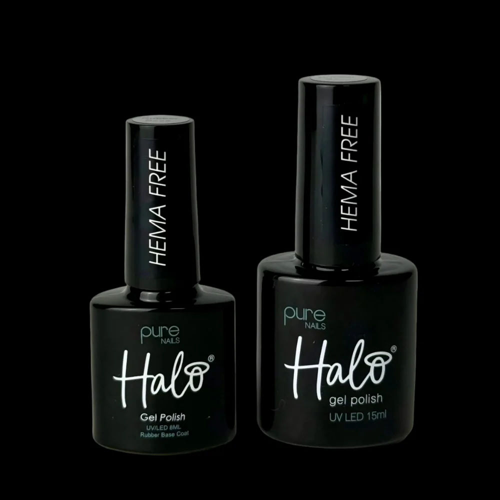Halo Gel Polish Rubber Base Coat 8ml - Image 3