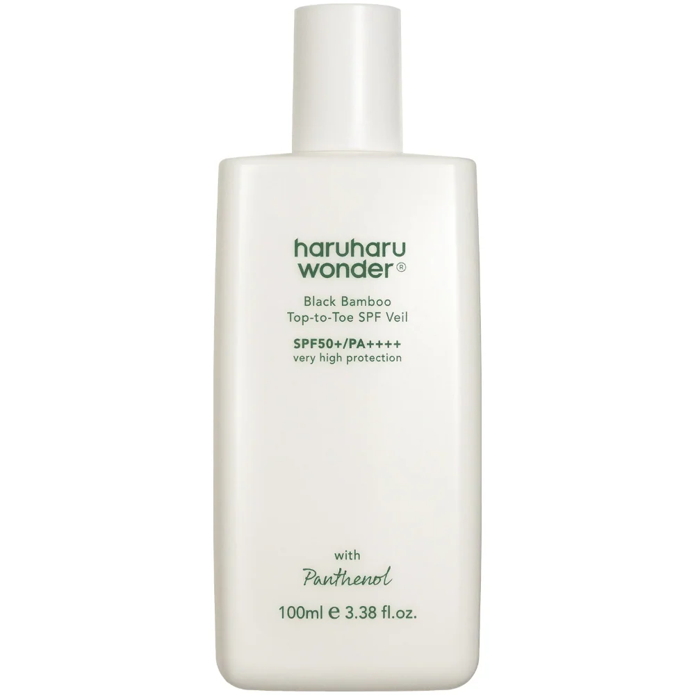 Haruharu Wonder Black Bamboo Top-To-Toe SPF Veil PA++++ SPF50+ 100ml