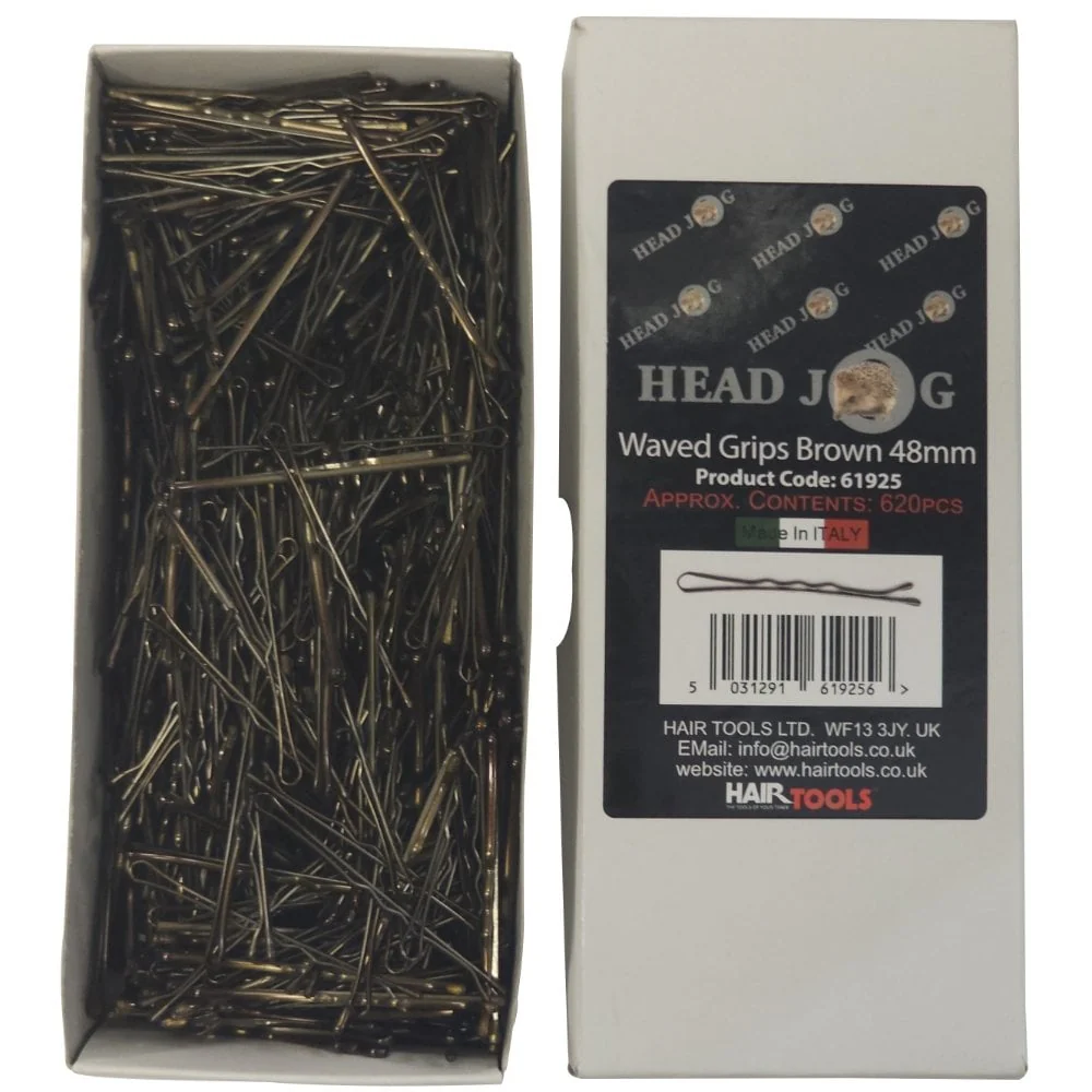 Head Jog 48mm Waved Grips Brown x 620
