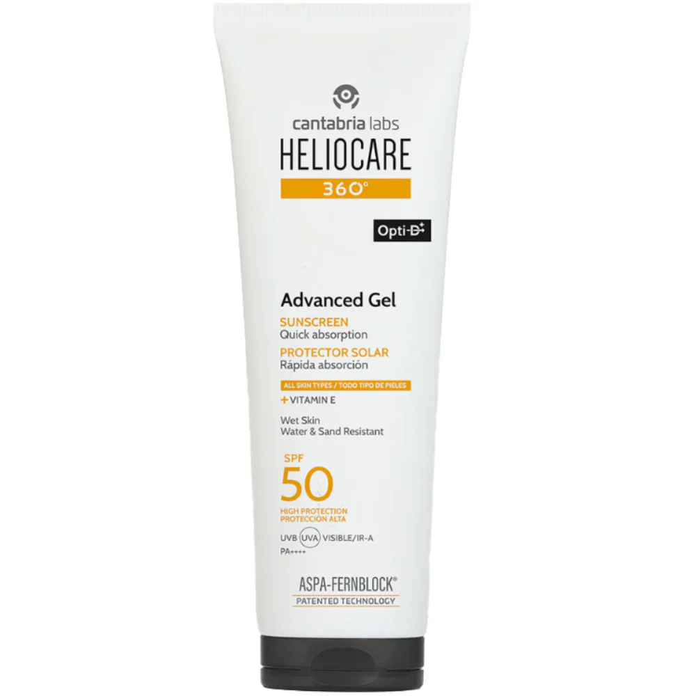 Heliocare 360 Advanced Gel Quick Absorption Body Sunscreen SPF50 250ml