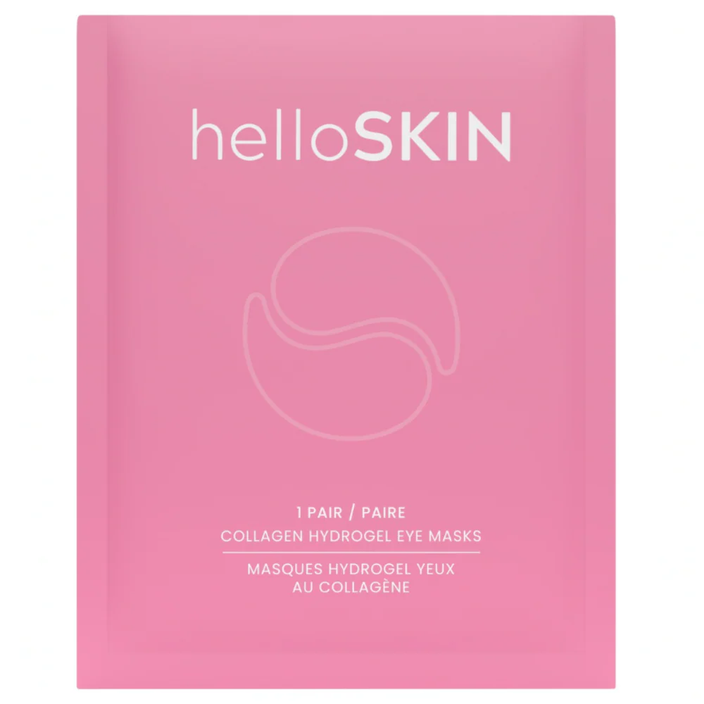 helloSKIN Collagen Hydrogel Eye Masks 1 Pair
