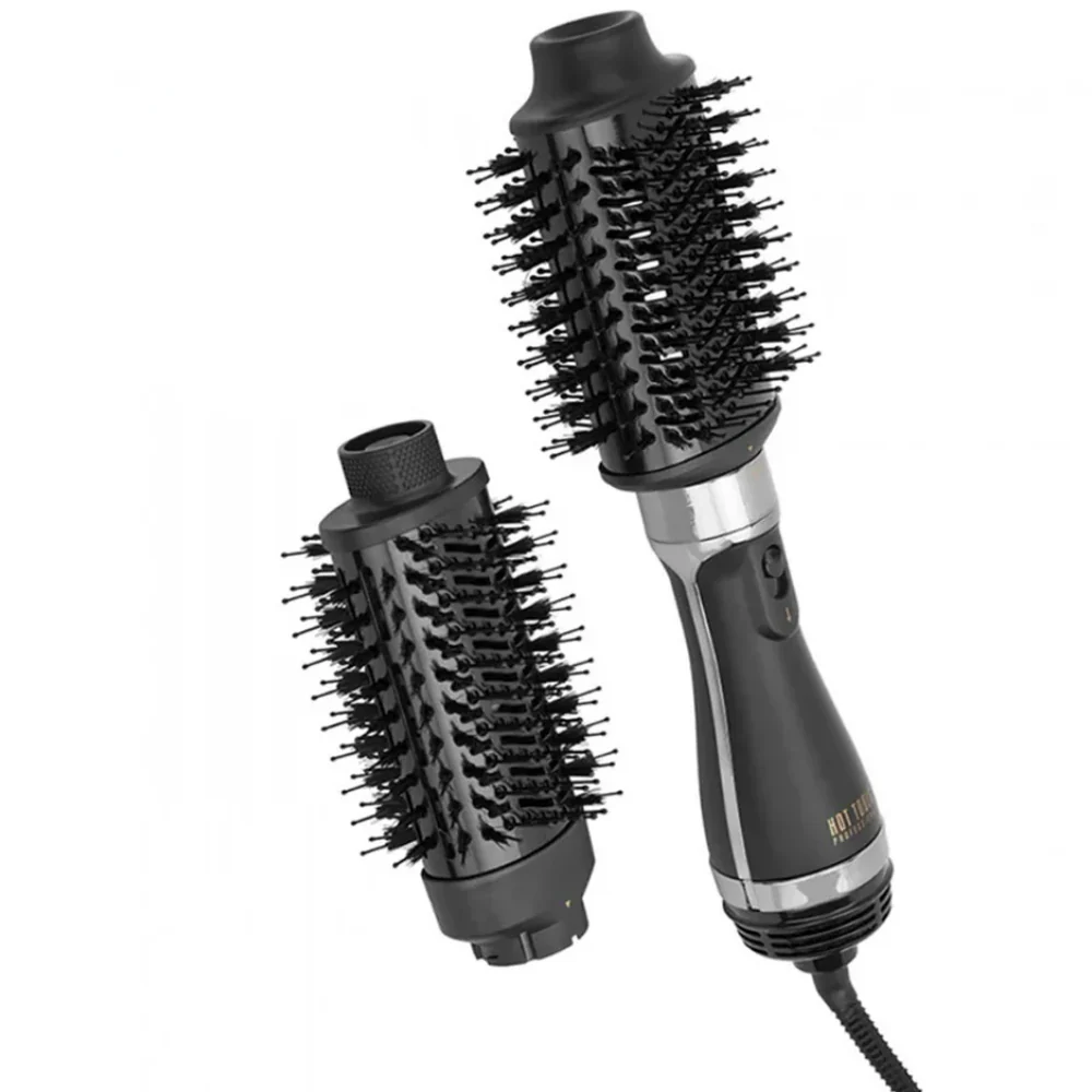 Hot Tools Black Gold 2-In-1 Volumiser Hot Brush & Dryer