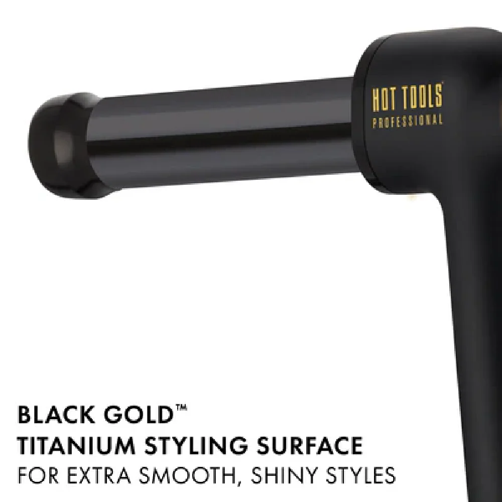 Hot Tools Black Gold 24k Curl Bar 32mm - Image 10