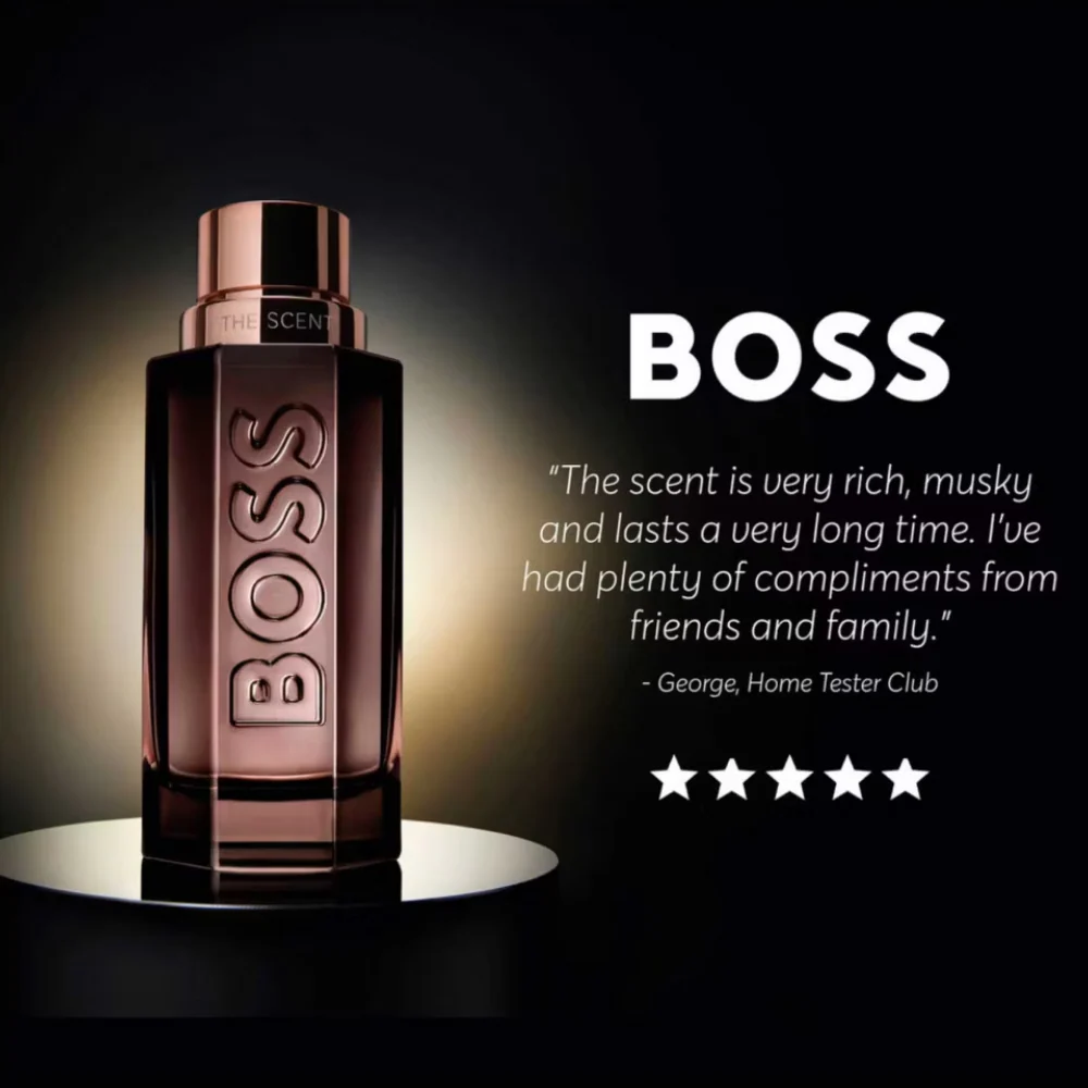 Hugo Boss The Scent For Him Parfum 100ml - Image 4