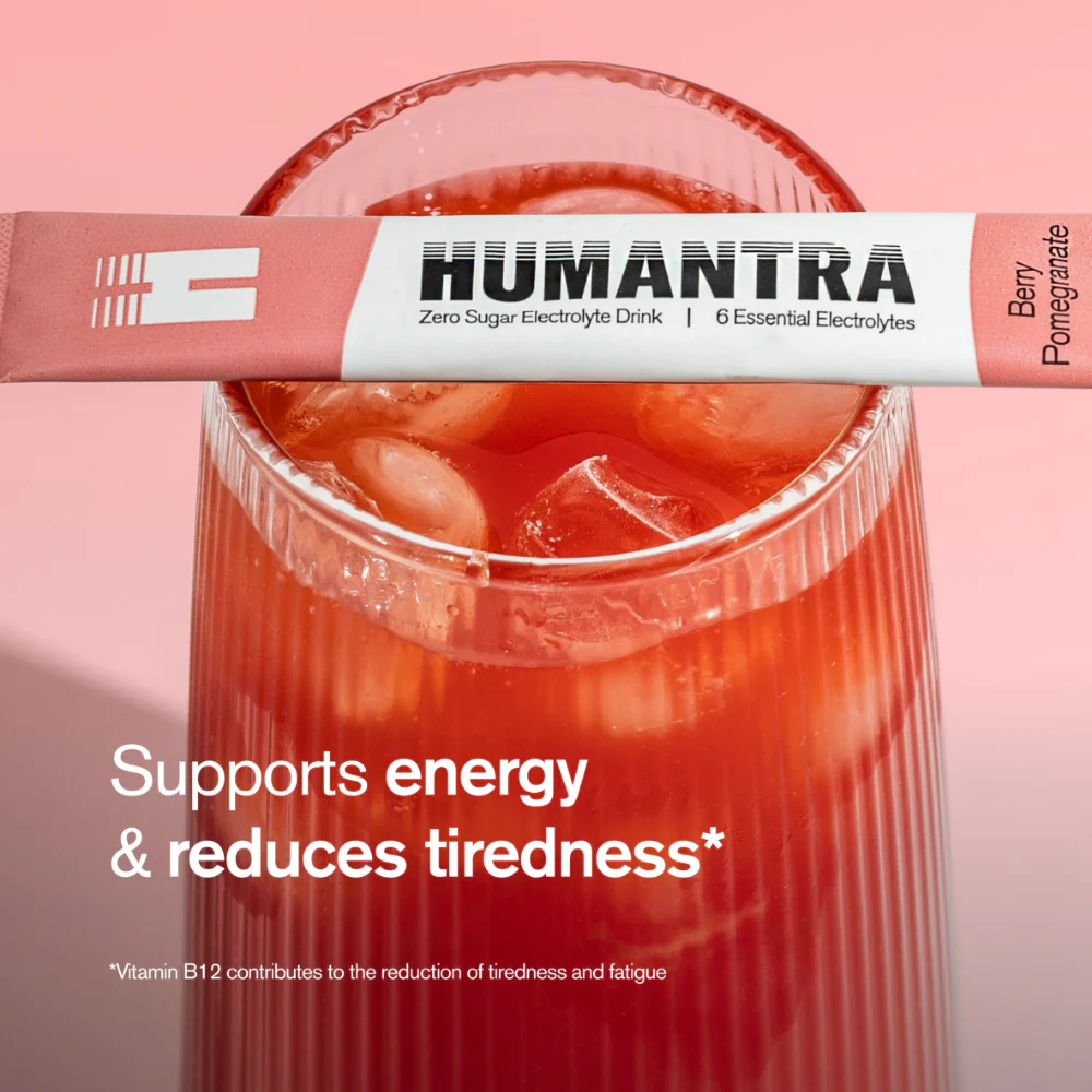 Humantra Electrolyte Powder Hydrating Supplement Trial Pack x8 - Image 2