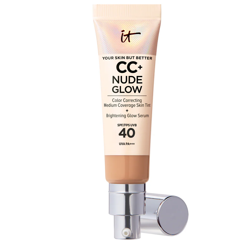 IT Cosmetics Your Skin But Better CC+ Nude Glow Colour Correcting Medium Coverage Glow Serum SPF40 32ml - Image 9