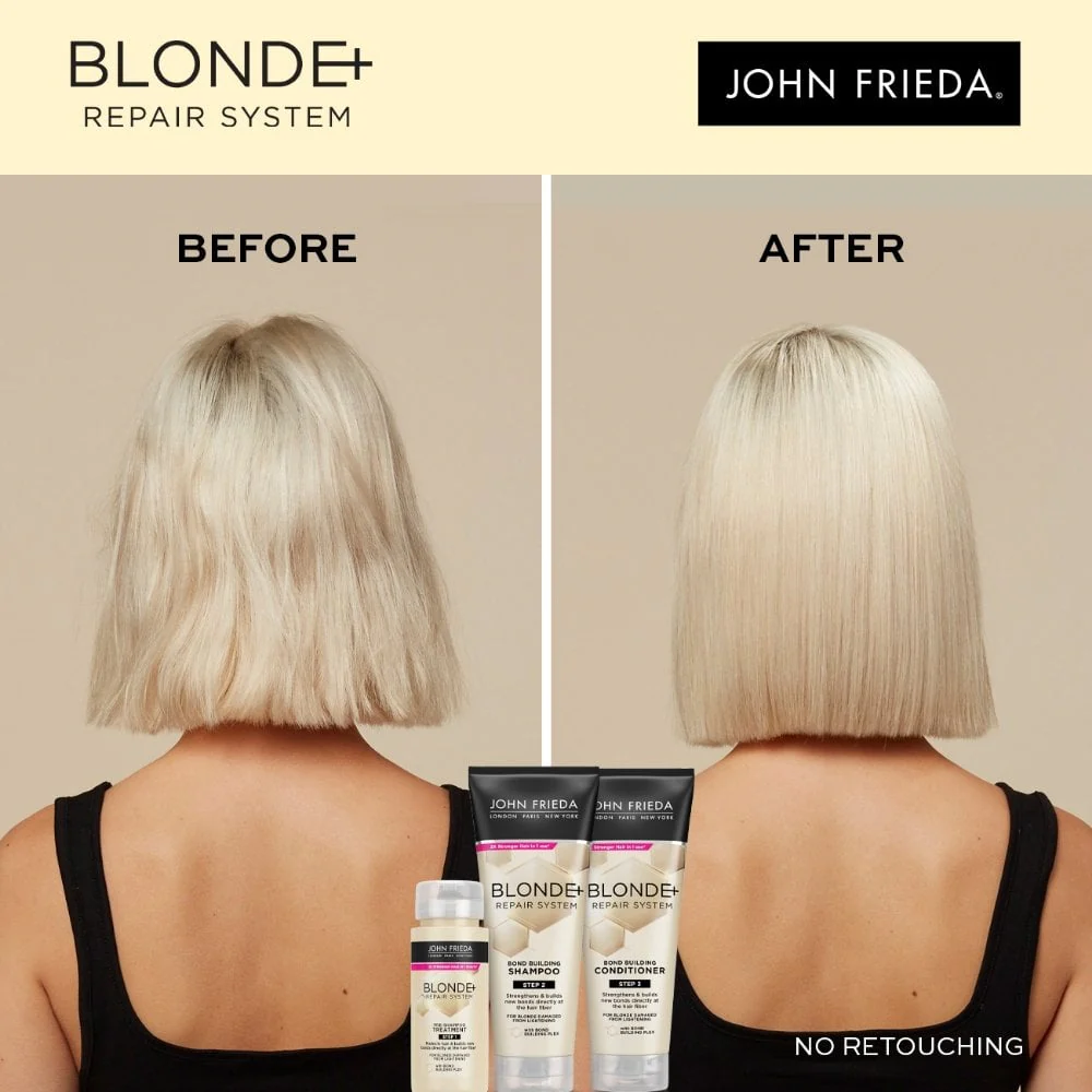 John Frieda Blonde+ Repair System Bond Building Conditioner 250ml - Image 3