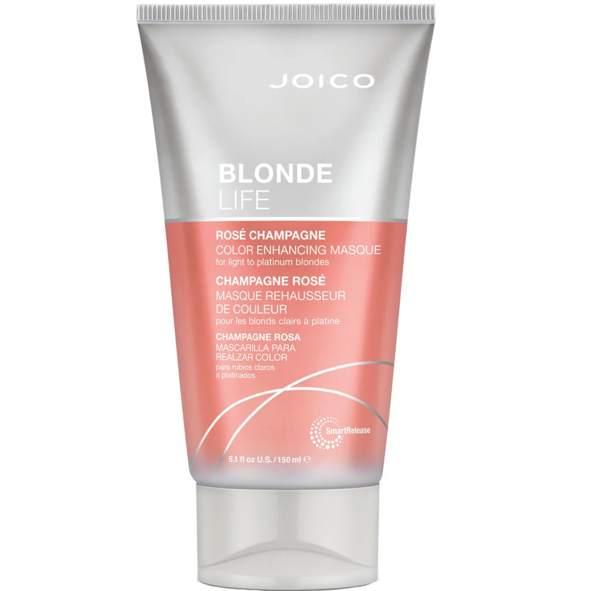 Joico Blonde Life Colour Enhancing Rose Champagne Hair Mask 150ml