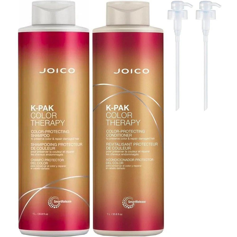 Joico K-Pak Colour Therapy Colour-Protecting Shampoo & Conditioner Twin 2 x 1000ml