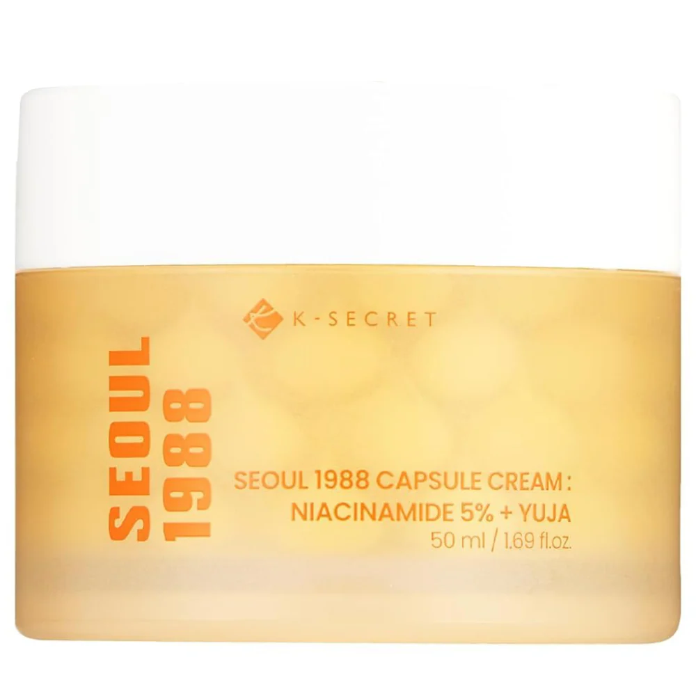 K-Secret Seoul 1988 Capsule Cream: Niacinamide 5% + Yuja 50g