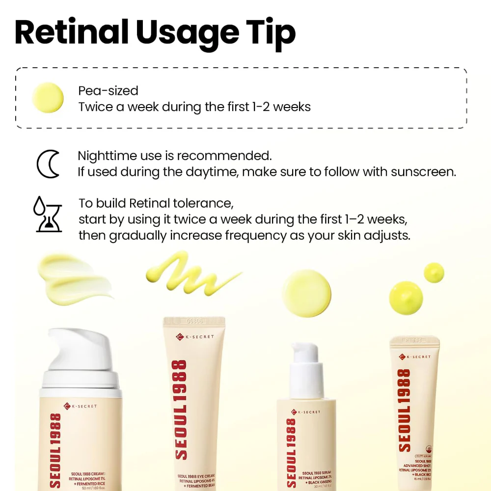 K-Secret Seoul 1988 Eye Cream: Retinal Liposome + Fermented Bean 30ml - Image 7