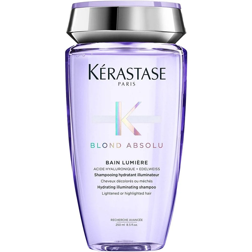 Kérastase Blond Absolu Bain Lumiere Hydrating Illuminating Shampoo 250ml & Cicaflash Treatment 250ml Twin - Image 2