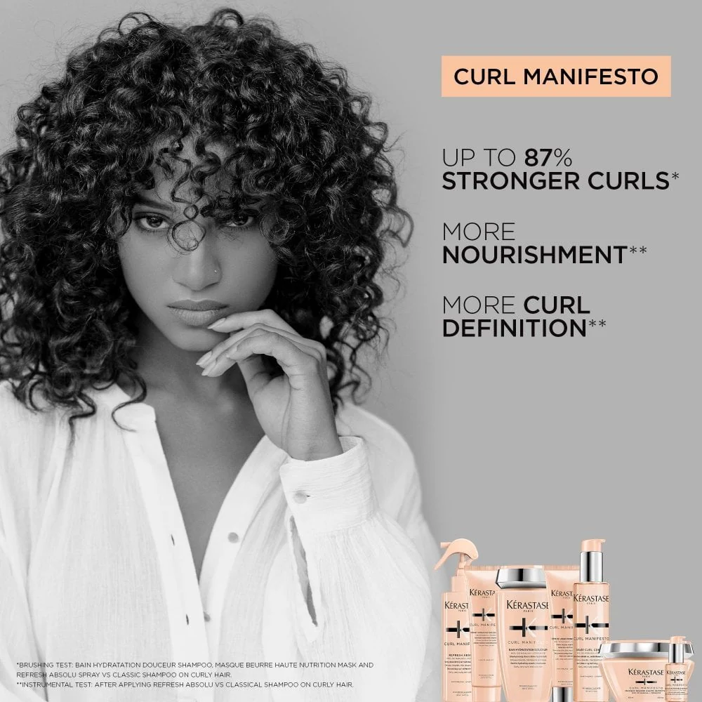 Kérastase Curl Manifesto Refresh Absolu Second Day Curl Spray 190ml - Image 4