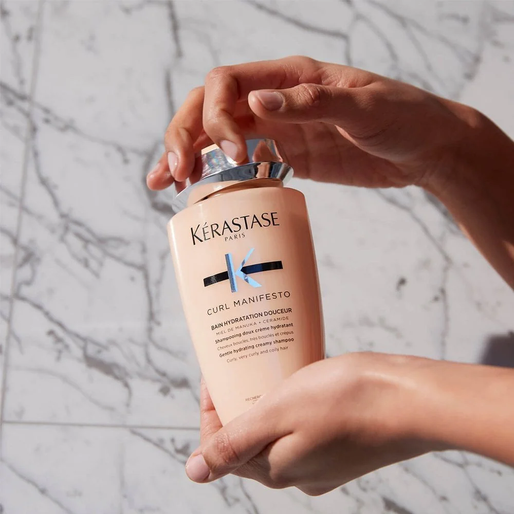 Kérastase Curly Manifesto Bain Hydration Gentle Hydrating Creamy Shampoo 250ml & Mask 200ml Twin - Image 9