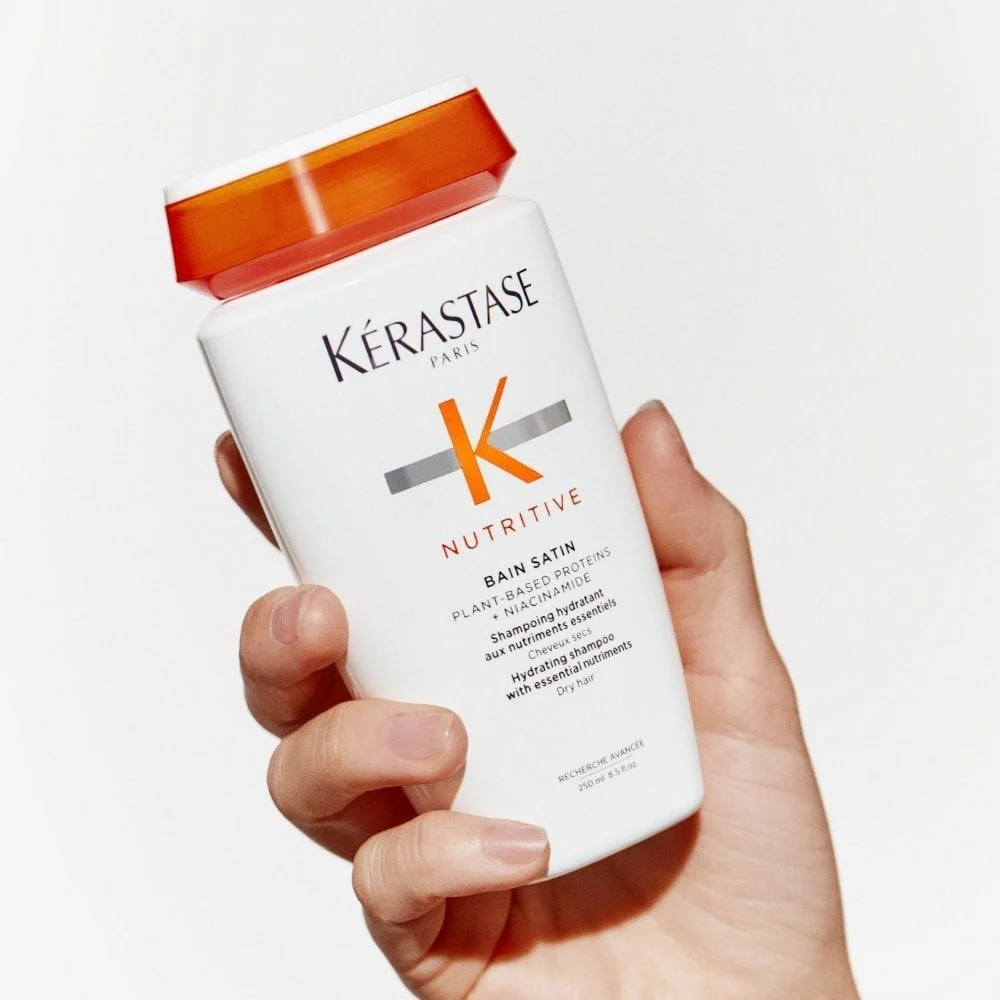 Kérastase Nutritive Bain Satin Hydrating Shampoo 250ml & Nutritive Lait Vital High Nutrition Ultra-Light Conditioner 200ml Twin - Image 7