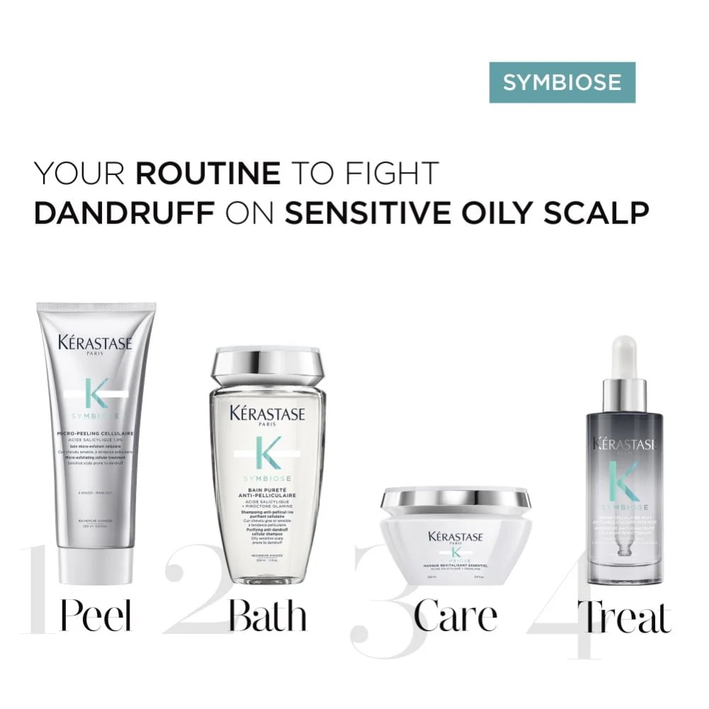 Kérastase Symbiose Serum Cellulaire Anti-Pelliculaire Intensif Anti-Dandruff Cellular Night Serum 90ml - Image 7